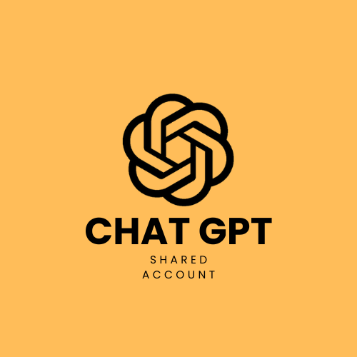 Purple and Pink Gradient Illustrative Chat Website Logo ChatGPT Premium Account