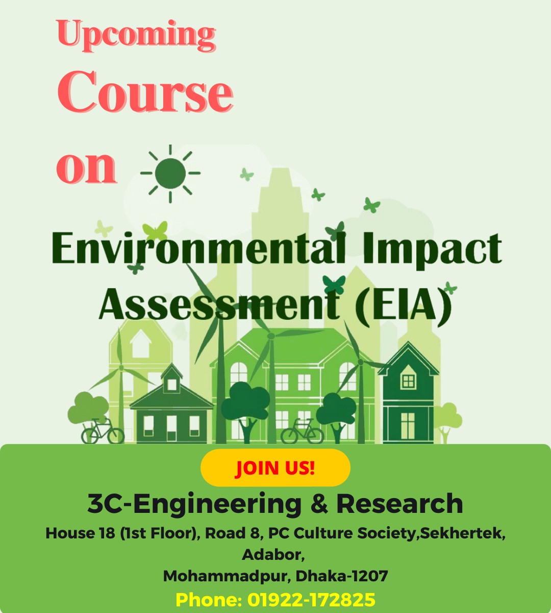 Environmental Impact Assessment Course (Online Live)